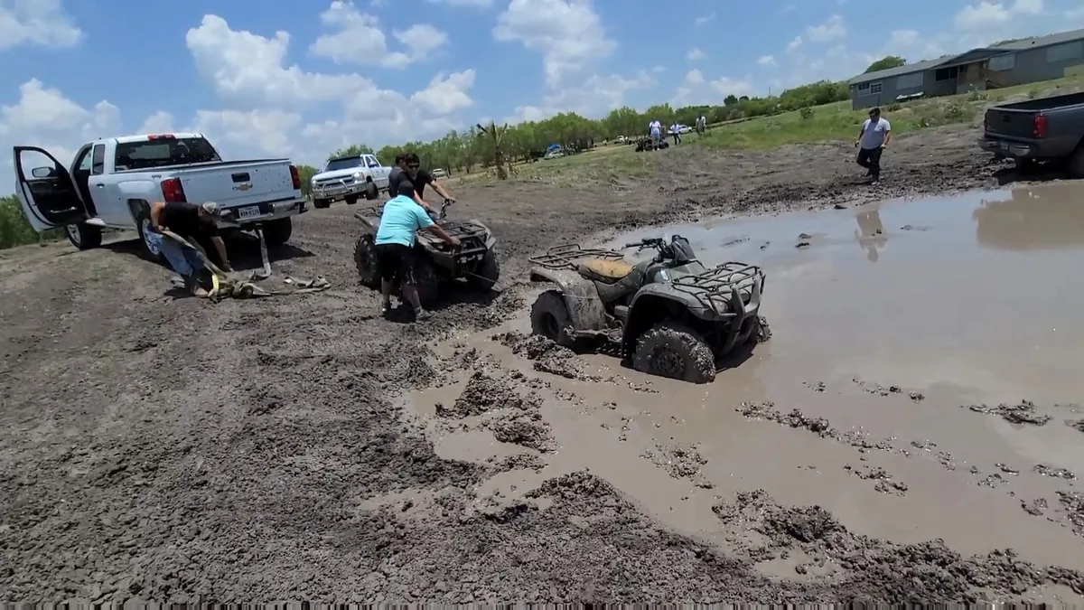 Vehicle recovery at 281 Country Club offroad park San Antonio