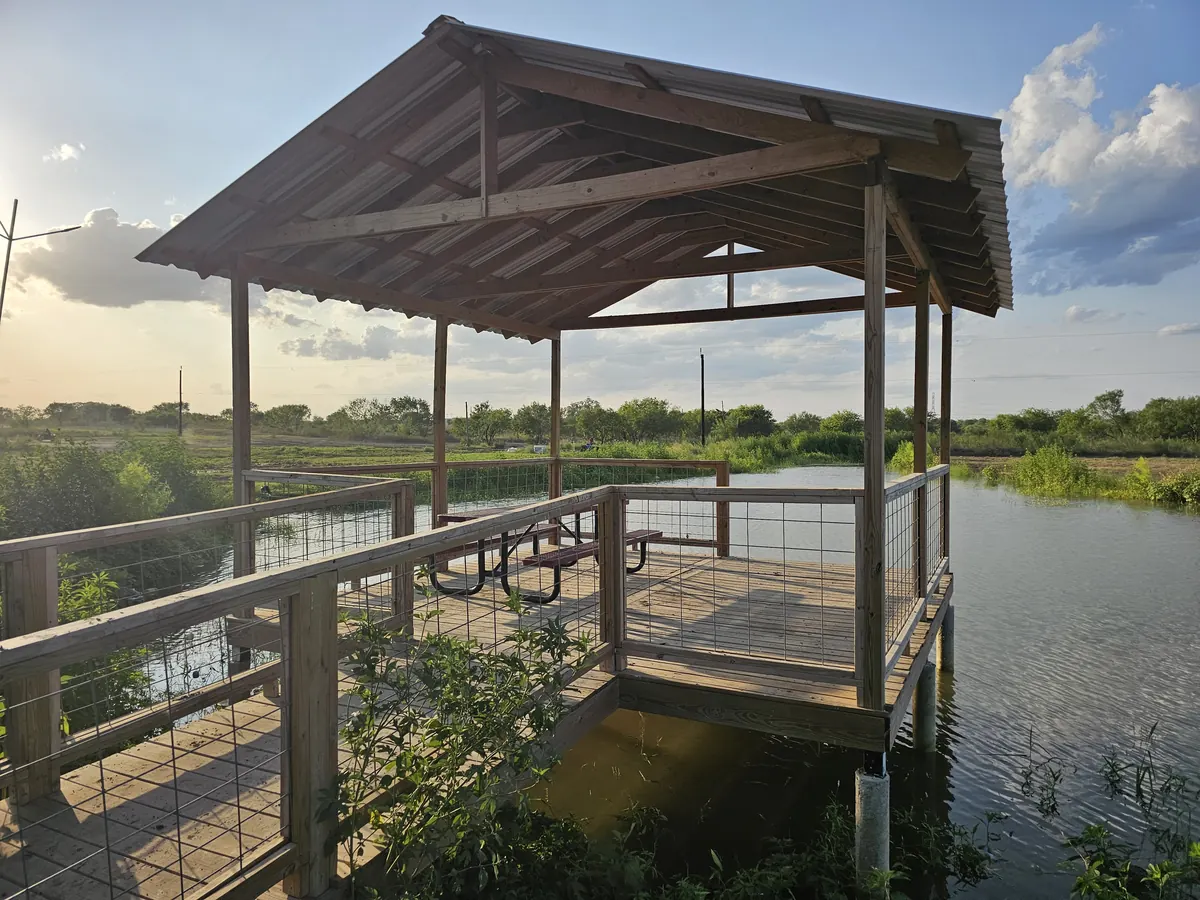 Water pond pier view at 281 Offroad Park San Antonio venue
